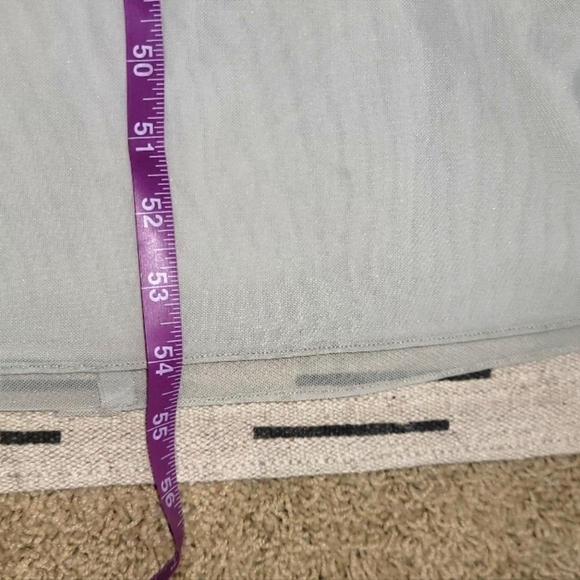 MARINA GRAY BEADED LACE CAP SLEEVE MAXI DRESS, SZ 10 - Picture 11 of 11